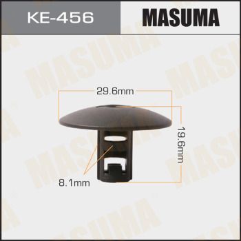 Клипса крепежная Masuma KE456
