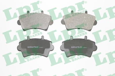 Колодки тормозные передние LPR 05P884