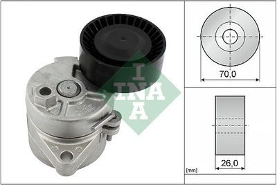 Натяжитель ремня INA 534010410