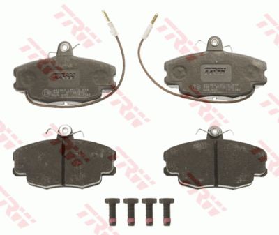 Колодки тормозные дисковые передние TRW GDB807