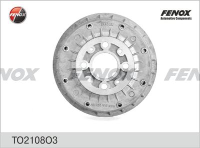 Барабан тормозной FENOX TO2108O3
