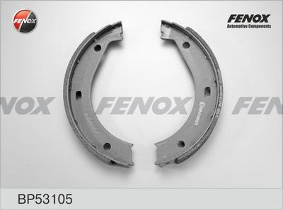 Колодки тормозные барабанные FENOX BP53105