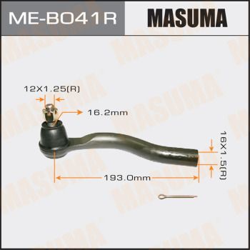 Наконечник рулевой тяги Masuma MEB041R
