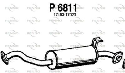 Глушитель POLMOSTROW 6811