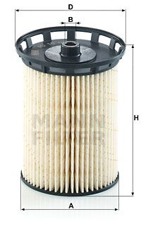 Фильтр топливный MANN-FILTER PU10010Z