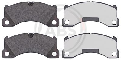 Колодки тормозные дисковые передние Porsche 97035194906