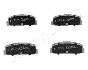 Колодки тормозные дисковые задние Japan parts PP302AF