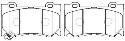 Колодки тормозные дисковые HSB HP5248