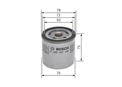 Фильтр масляный BOSCH F026407143