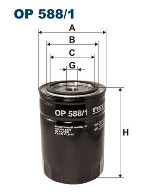 Фильтр масляный FILTRON OP5881