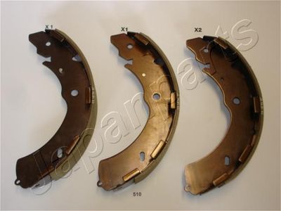 Колодки тормозные барабанные JAPANPARTS GF510AF