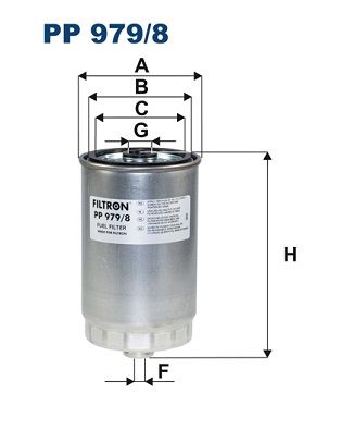 Фильтр топливный FILTRON PP9798
