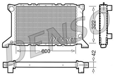 Радиатор DENSO DRM10098