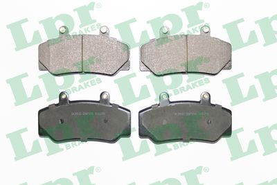 Колодки тормозные передние LPR 05P318