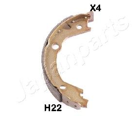 Колодки барабанный стояночного тормоза JAPANPARTS GFH22AF