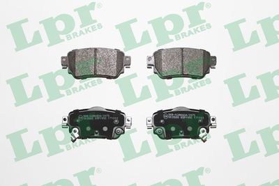 Колодки тормозные задние LPR 05P1992