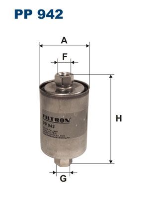 Фильтр топливный FILTRON PP942