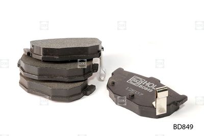 Колодки тормозные дисковые задние HOLA BD849