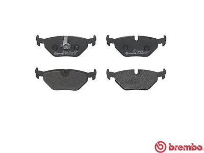 Колодки тормозные дисковые задние BREMBO P06025
