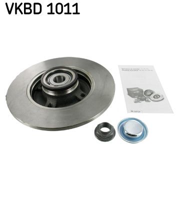 Диск тормозной задний с подшипником SKF VKBD1011