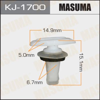 Клипса крепежная Masuma KJ1700