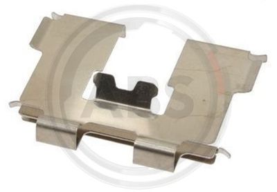 Комплект монтажный тормозных колодок MasterKit 77AA321