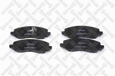 Колодки тормозные дисковые передние STELLOX 815012SX