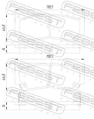 Колодки CTR GK0486P