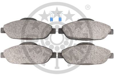 Колодки тормозные дисковые комплект OPTIMAL BP12340