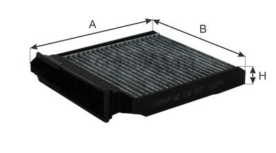 Фильтр салона BIG FILTER GB9906