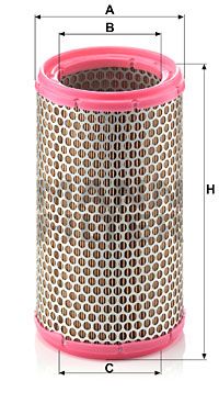Фильтр воздушный MANN-FILTER C15893