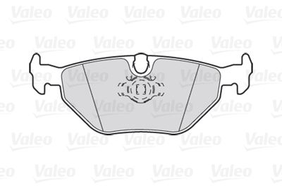 Комплект колодок для дискового тормоза VALEO 301311