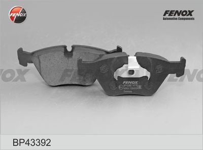 Колодки тормозные дисковые FENOX BP43392