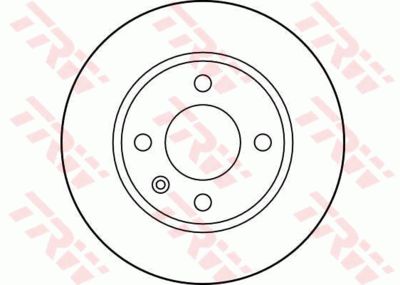 Диск тормозной TRW DF2765