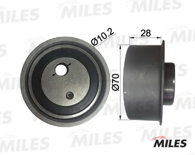 Ролик ремня ГРМ Miles AG02022