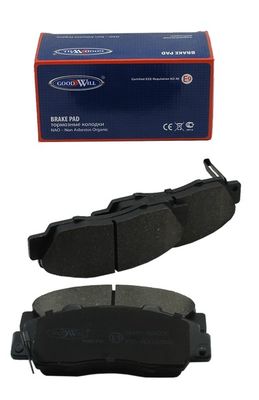 Колодки тормозные передние Mando MPO03