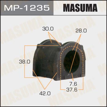 Втулка стабилизатора переднего центральная Masuma MP1235