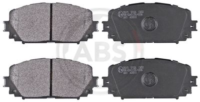 Колодки тормозные передние ABS 35015