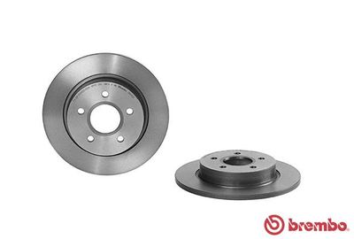 Диск тормозной задний BREMBO 08A72511