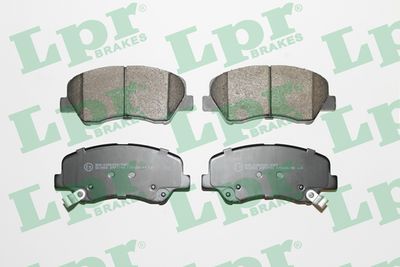 Колодки тормозные дисковые LPR 05P1744