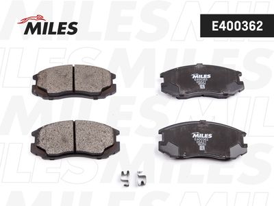 Колодки тормозные передние Miles E400362
