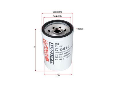 Фильтр масляный SAKURA C5614