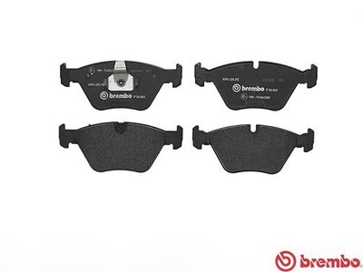 Колодки тормозные дисковые передние BREMBO P06043