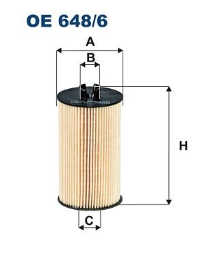 Фильтр масляный FILTRON OE6486