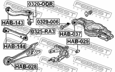 Болт HONDA 52387S3N000