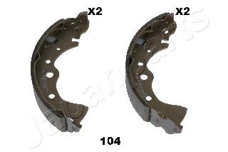 Колодки тормозные барабанные JAPANPARTS GF104AF