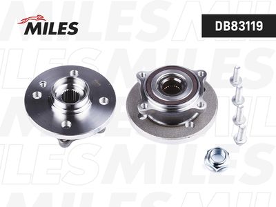 Ступица передняя с подшипником Miles DB83119
