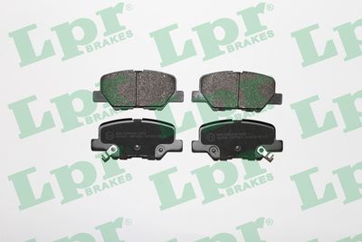 Колодки тормозные дисковые LPR 05P1802