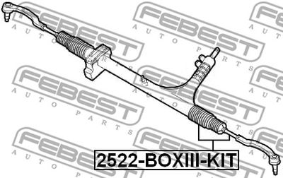 Тяга рулевая FEBEST 2522BOXIIIKIT