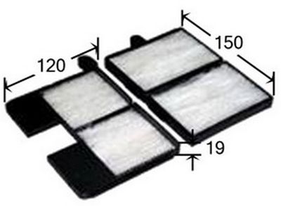 Фильтр салона JS ASAKASHI AC1502SET